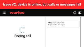 WUR-COM Troubleshooting | Issue 2 - Device Online but Calls and Messages Fail
This video series covers troubleshooting the most common issues that arise during use of Wurtecs WUR-COM Multimedia Communicator.
This segment discusses what to do if the WUR-COM device is online, but calls and messages from it are failing. WUR-COM Troubleshooting | Issue 2 - Device Online but Calls and Messages Fail