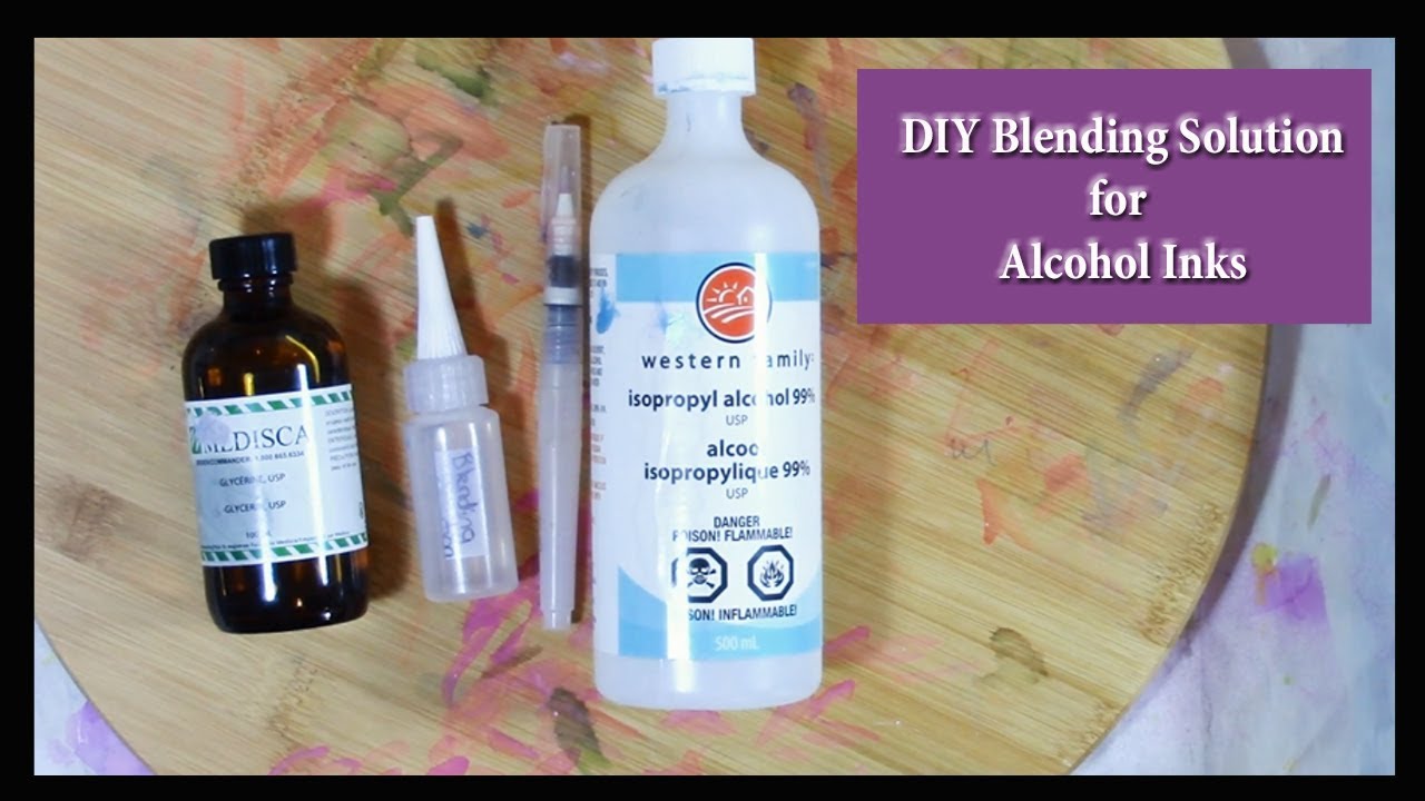 What is Alcohol Ink Blending Solution?