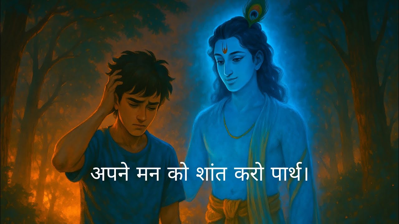 Krishna's Technique to Calm a Restless Mind