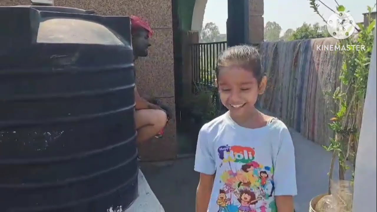 डेली ब्लॉग   # होली के रंगों में रंग सारा परिवार बहुत ही मस्त होली👌👌💯💯💕💕💕🌹🌹🌹🙏🙏🙏👍👍