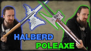 Polearms! Knightly Poleaxe & Halberd: Differences & Use