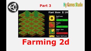 Unity farming tutorial part 3 | Planting & Harvesting games | hg games studio
