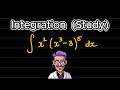Calculus | Basic integration and u-method (short study session)