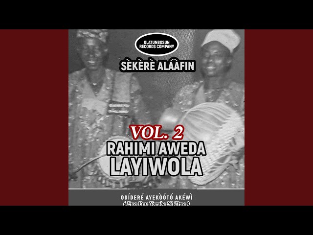 Sekere Alaafin (Rahimi Aweda Layiwola) Track 2 class=