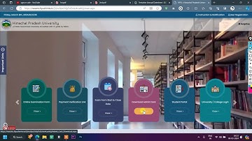 How to Download HPU Examination Admit Card for BA, B.com, B.sc (UG) and PG Course and Date sheet