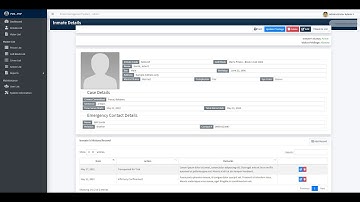 Prison Management System in PHP DEMO