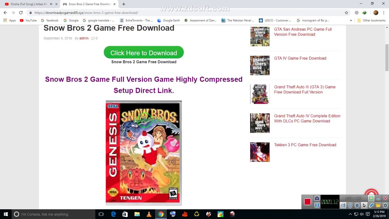 Snow bros game download