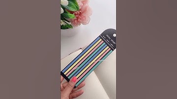 Long highlighting strips Sticky notes #products #fancy #aesthetic #stationery #shopping #planner2024