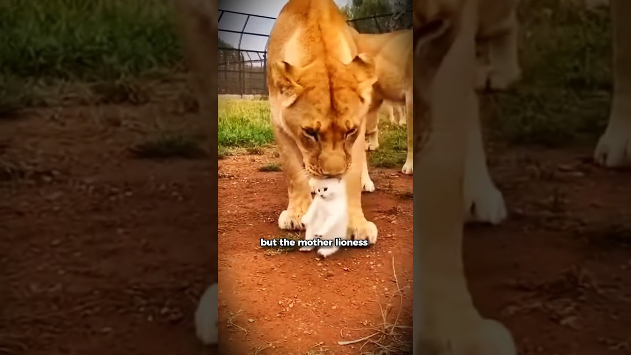 BIG MISTAKE? 💀 Lion vs Kitten 🦁