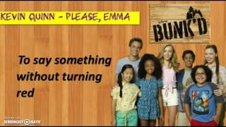 Miniatura de "Kevin Quinn - Please, Emma (from ''BUNK'D'') [Lyrics Video]"