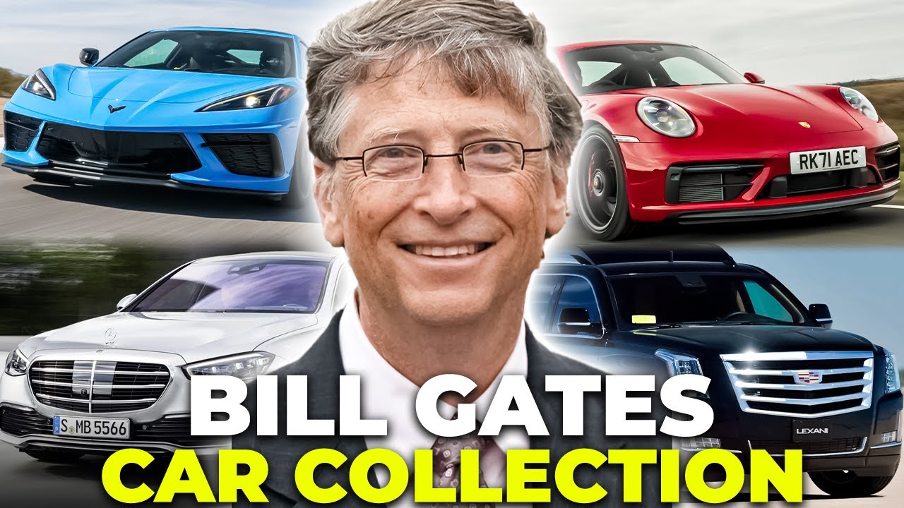 Bill Gates Awesome Car Collection Ferrari 348, Chevrolet Suburban