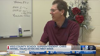 Vigo County School Superintendent, Chris Himsel, Talks After His First Week