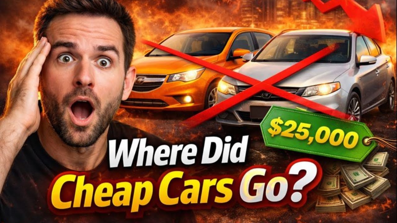 Why Cheap Cars Under $25,000 Are Disappearing