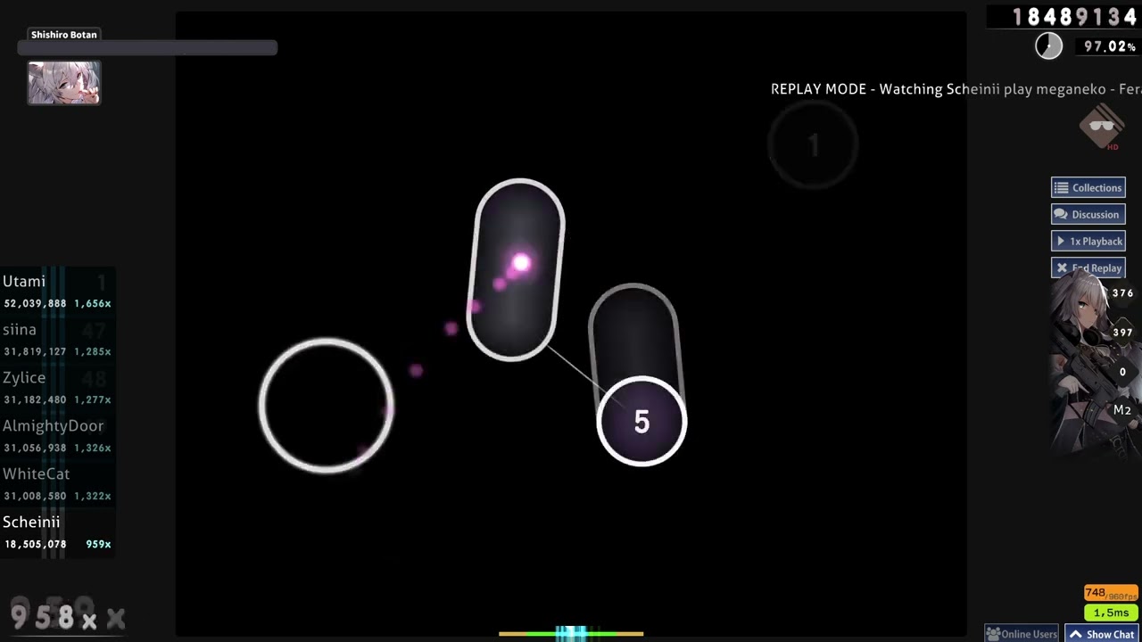 Feral S Rank +HD 96.98% 1108/1656x 2xsb