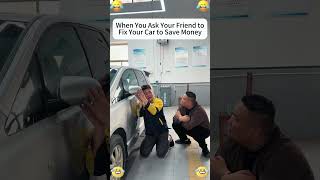 Auto Mechanic's First Day on the Job#funny #job #car #auto #youtubeshorts