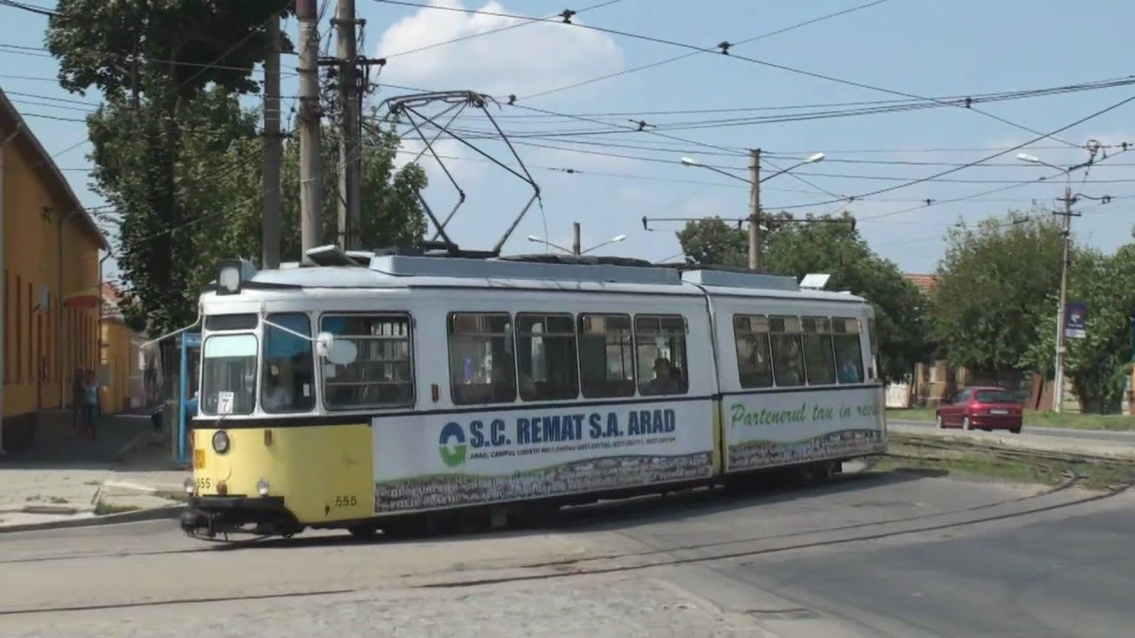 Straßenbahn Arad - Der Typ GT4 (ex Stuttgart)