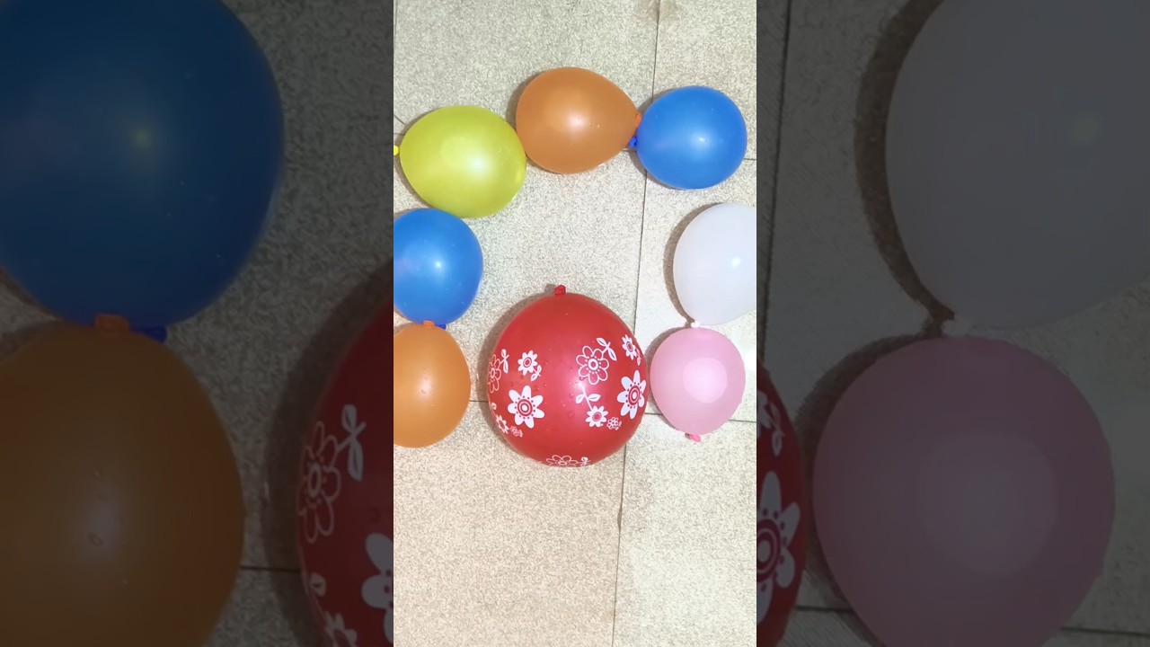 Relaxing Water BalloonBurst Satisfying