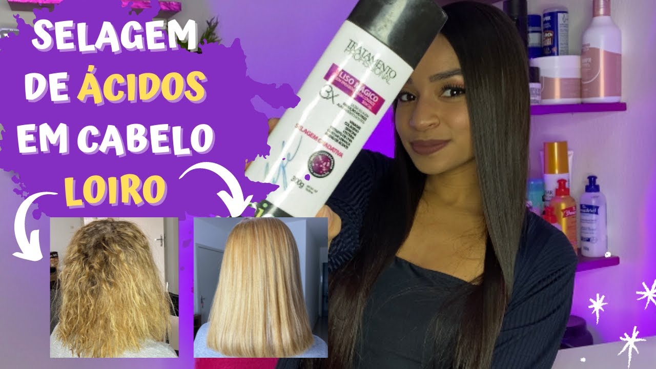FAZENDO SELAGEM EICO EM CABELO LOIRO - YouTube