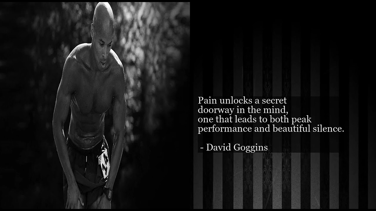 Pain unlocks a secret doorway in the mind