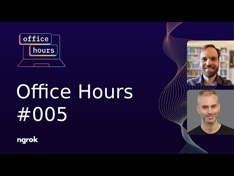 Office Hours No. 005: The future of ngrok with Alan Shreve, founder & CEO - video from Ngrok