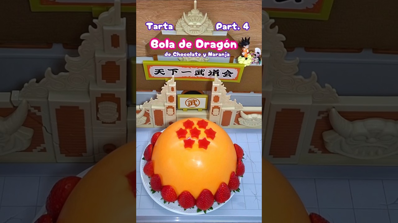 🐉✨ Tarta Bola de Dragón ✨🐲 Parte 4 