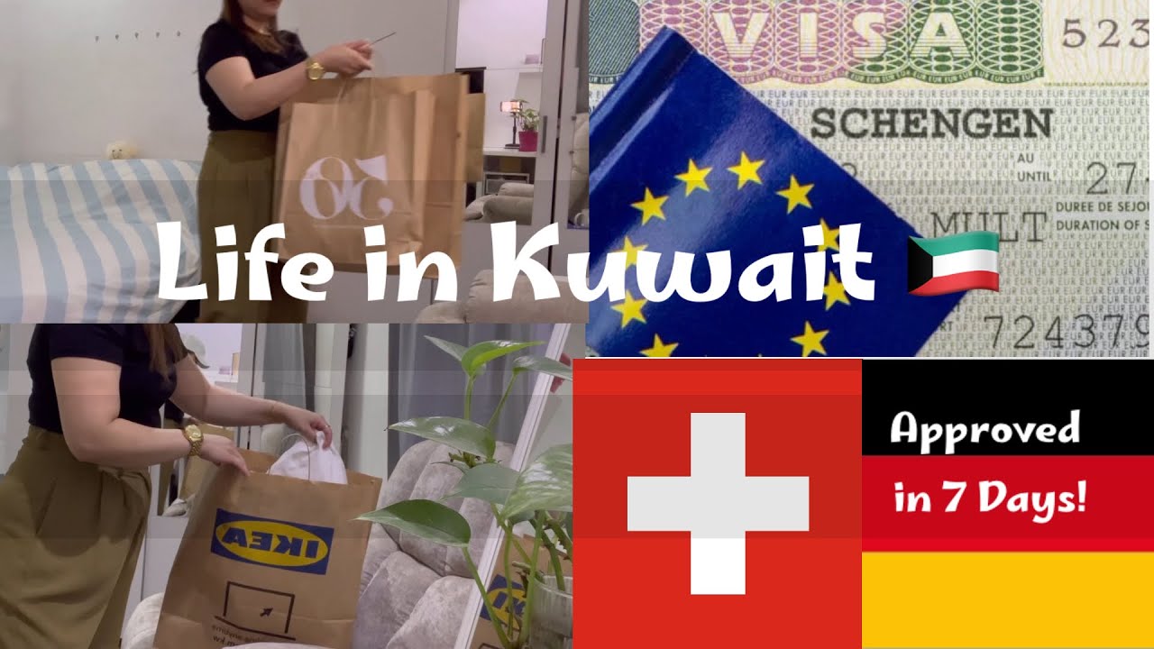 Living in Kuwait: Grocery shopping, IKEA & Zara Haul, Schengen Visa Approved in 1 Week 