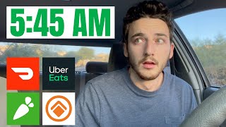 DoorDash: EARLY Morning Breakfast Shift (Worth It?)