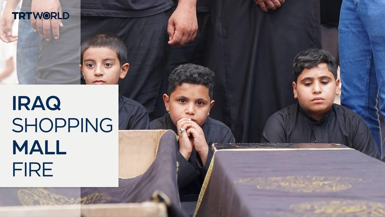 Iraq in mourning after mall fire kills many, sparks outrage