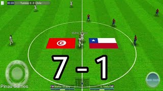 Winner Soccer Evo Elite/ Football de Vainqueur 2022 Android Gameplay Tunisia Vs Chile [HD] screenshot 4