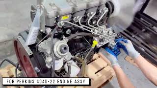 Perkins 404D-22 Engine Assy Starter Video.