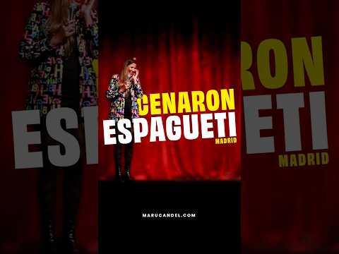 CENARON ESPAGUETIS | Maru Candel en Madrid