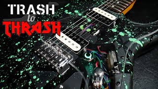 Trash to Thrash: Alien Blood Stealth Striped Frankenstrat | Part Five (Anthony's Strat Clone) by GuitarGuts 4,548 views 1 year ago 13 minutes, 46 seconds
