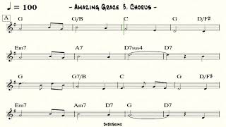 Amazing Grace Backing Track For Piano & Guitar