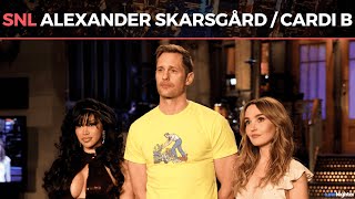 Alexander Skarsgård / Cardi B SNL Hot Take Show - S51 E12