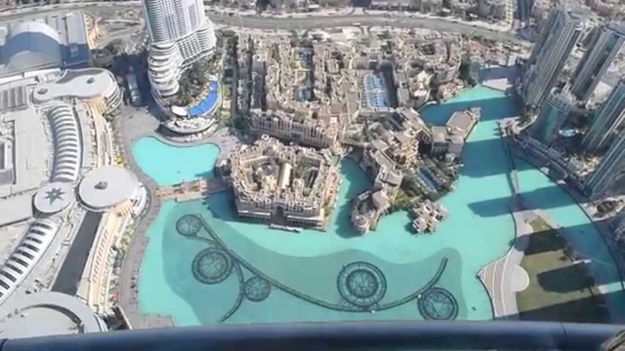 Смотровая площадка самого высокого здания в мире - Бурдж-Халифа - YouTube