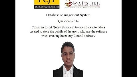 Database Management System Question Set 34