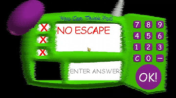Baldi Is Alone: Chapter 3 | {WRONG ANSWERS ONLY} | I