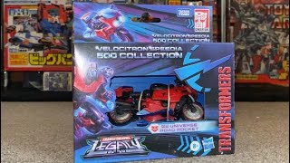 Transformers legacy velocitron. G2 universe deluxe road rocket complete transformation process video