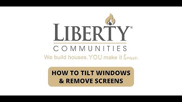 Window Cleaning - How to tilt windows & remove screens