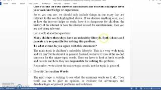 how to understand and analyze the IELTSwriting task 2 question