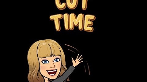 Advanced Tutorial-WEEK 12 CUT TIME