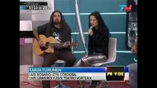 Video thumbnail of "Tarja en Prende y Apaga (22-08-2014)"