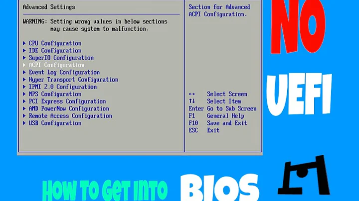 [FIXED] UEFI Missing In Windows 8 Or 8.1? How To Get Into BIOS