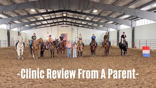 Breanna Brown Barrel Racing Clinic Review from a parent who's daughter attending a clinic