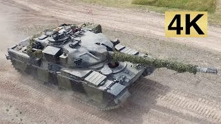 WORLD OF TANKS The CHIEFTAIN Main Battle Tank FILMED from the AIR - 4K