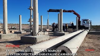 INFORME | En ocho meses estará en marcha el INTERCONECTADO Garayalde-Camarones - Chubut