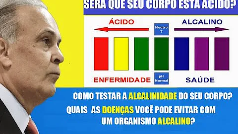 Como saber se o sangue é alcalino?