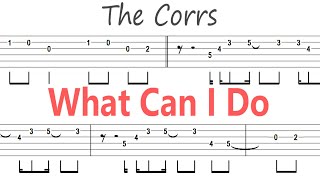 The Corrs - What Can I Do / Guitar Solo Tab+BackingTrack