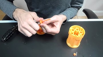 How to: The ULTIMATE Nerf Maverick rev-6 Mod Tutorial (Barrel Drop, Air Restrictor, Spring Mod)