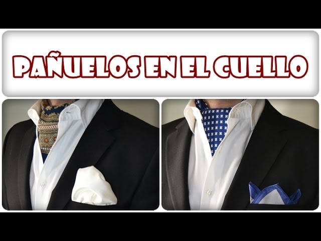 Moda masculina: poner pañuelos cuello de fácil by piccomunoz.com - YouTube